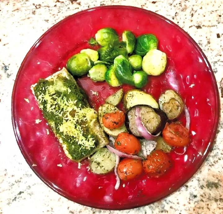 Pistachio Pesto Prince William Sound Halibut