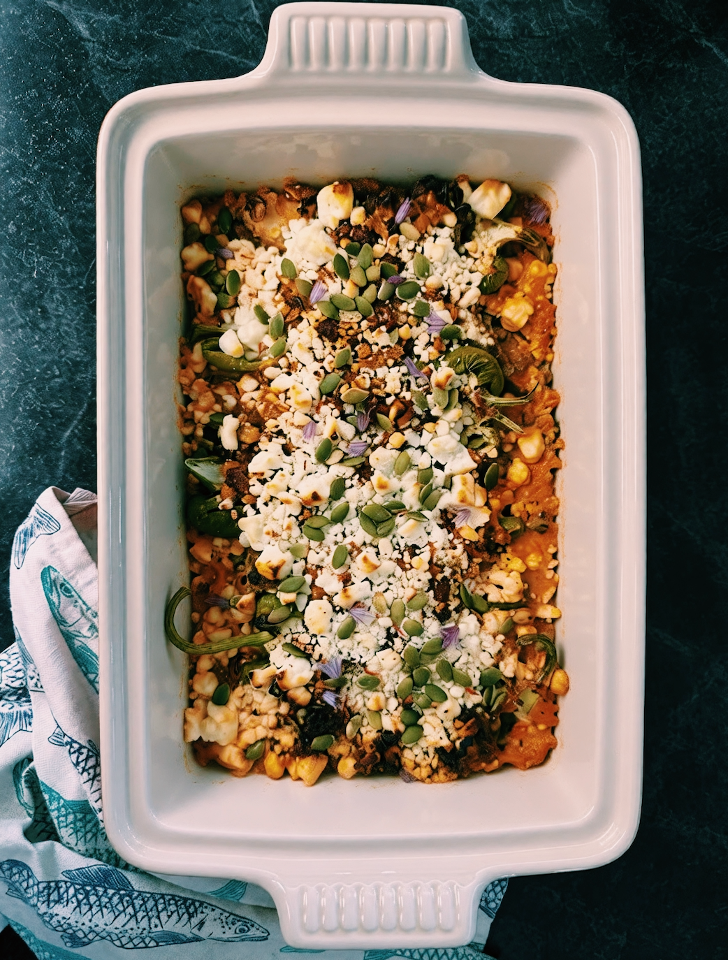 Sablefish Stuffed Peppers