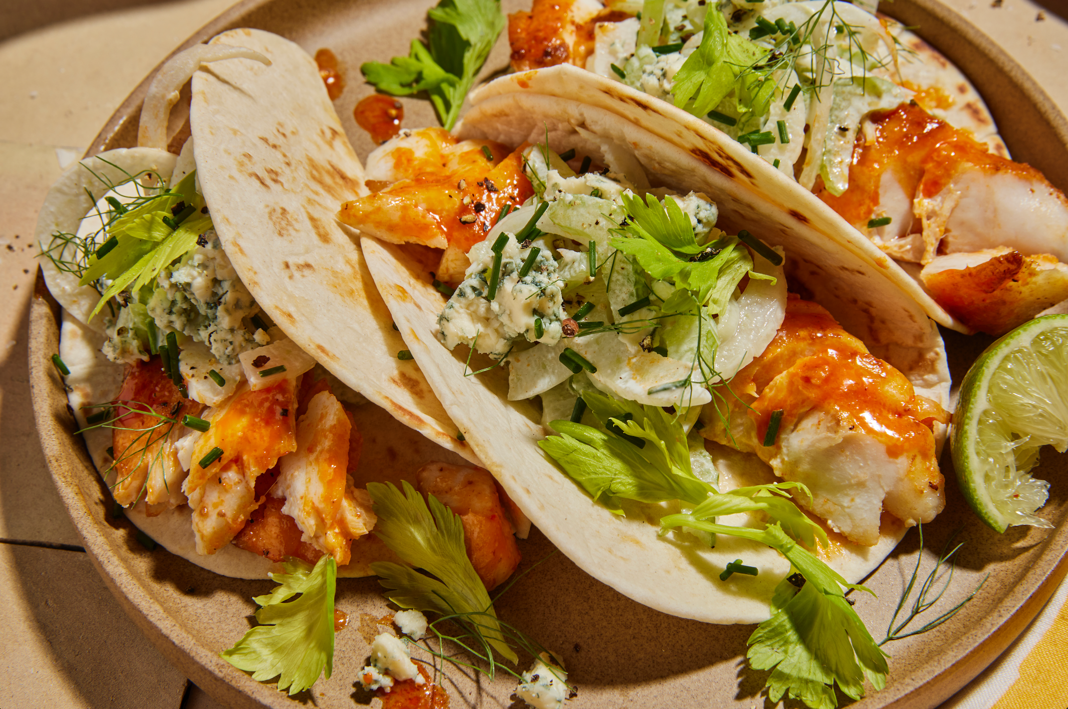 Buffalo Alaska Cod Tacos