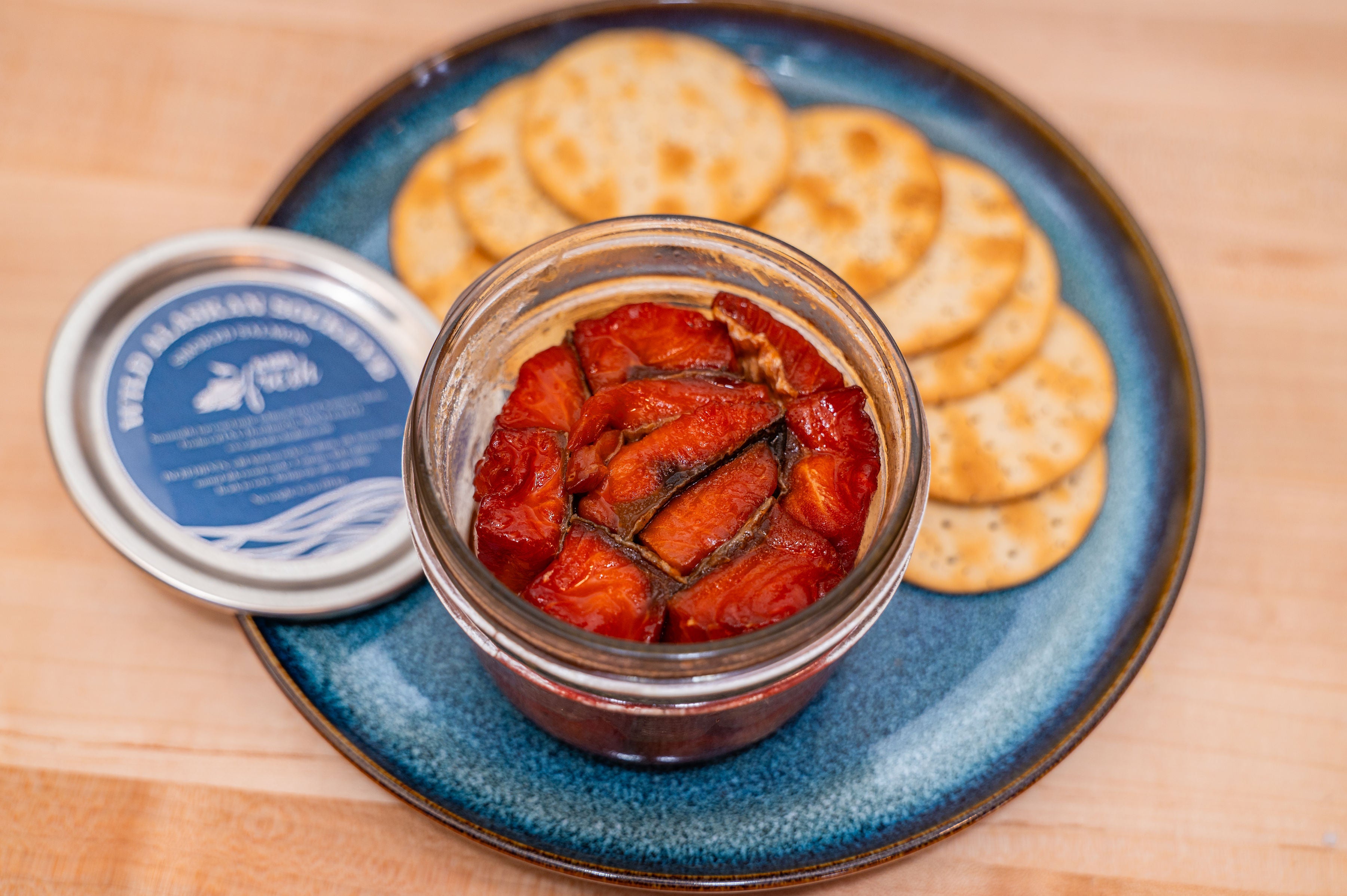 Wild Alaskan Smoked Sockeye Salmon Jar (6.5 oz)