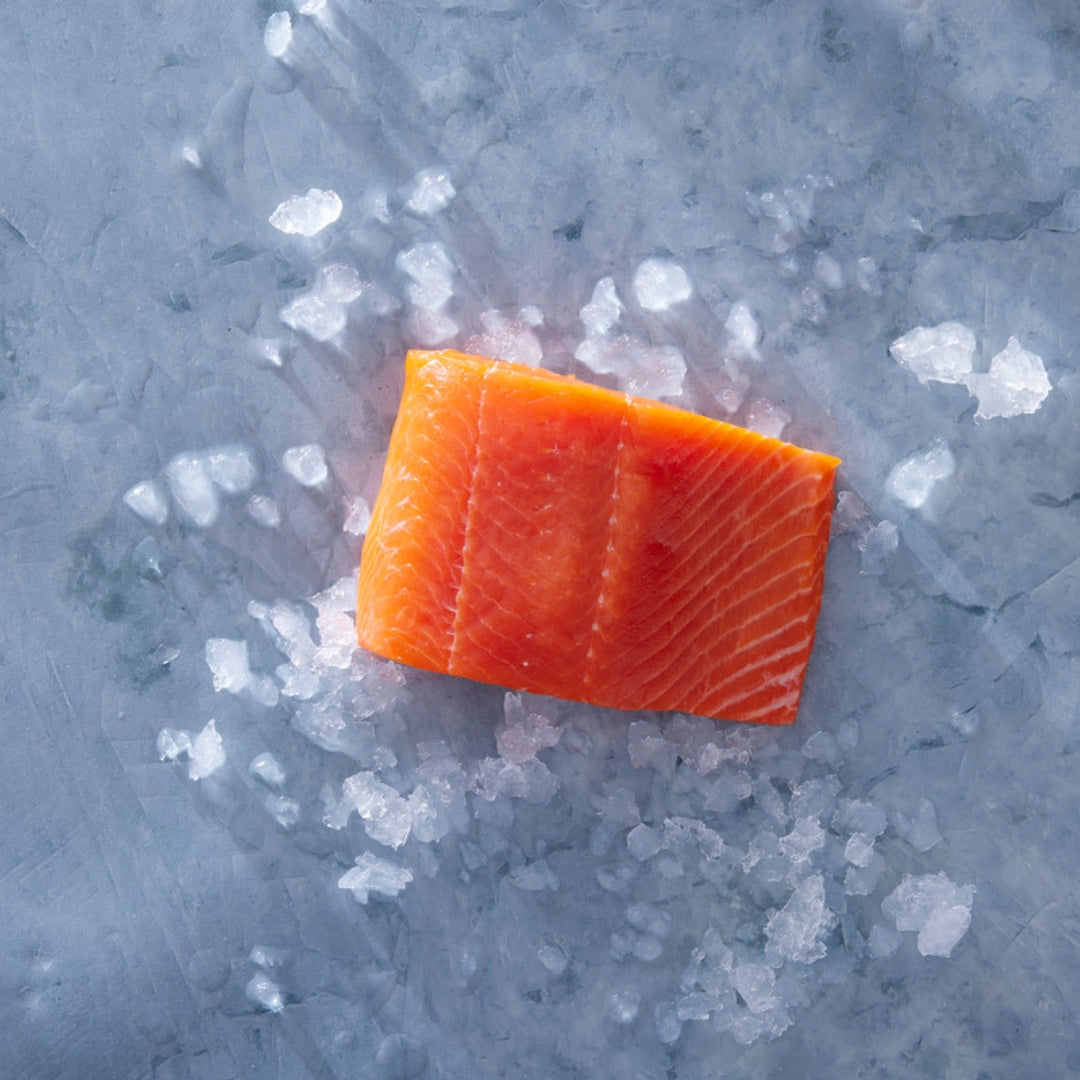 Wild Alaskan Sockeye Salmon Portions