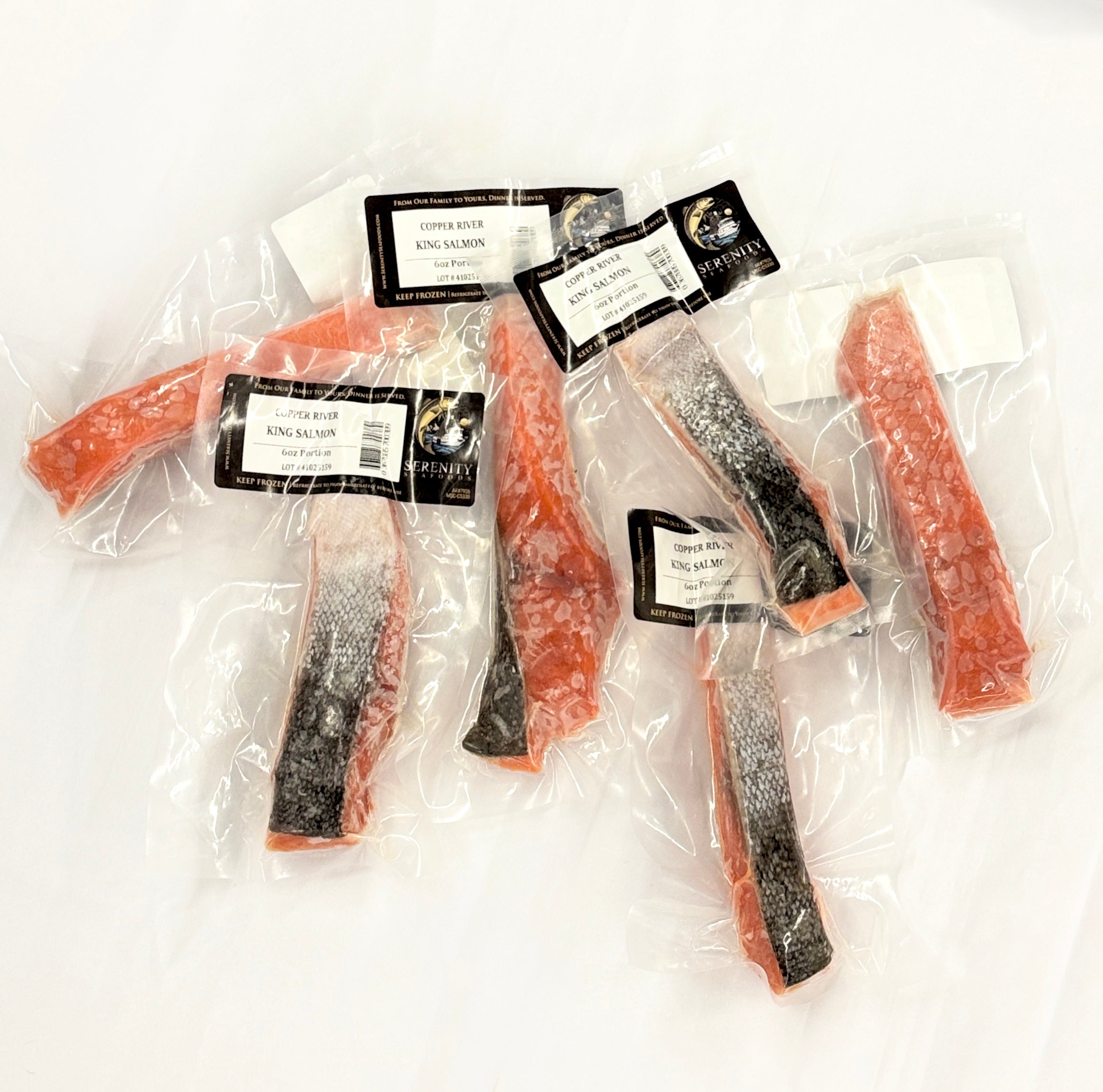 Copper River King Salmon Portions