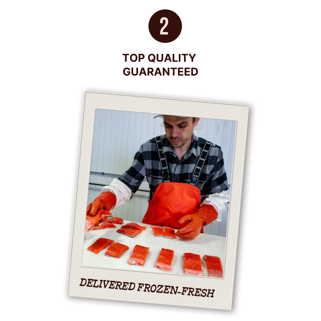 Top quality Alaskan seafood guaranteed