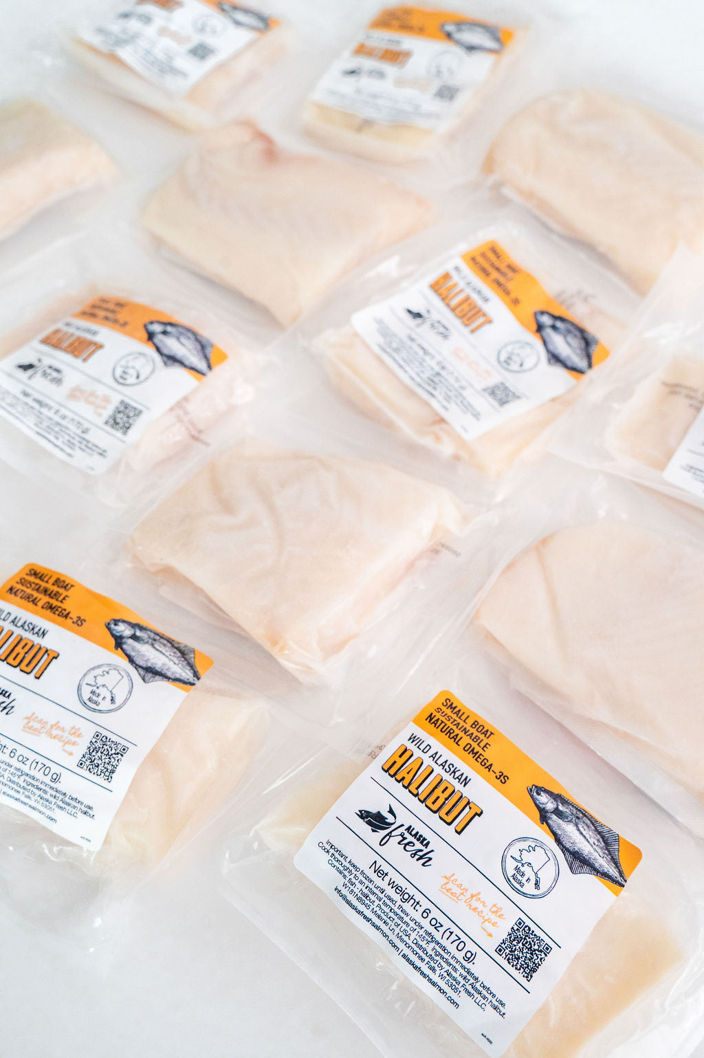 Wild Alaskan Halibut Portions