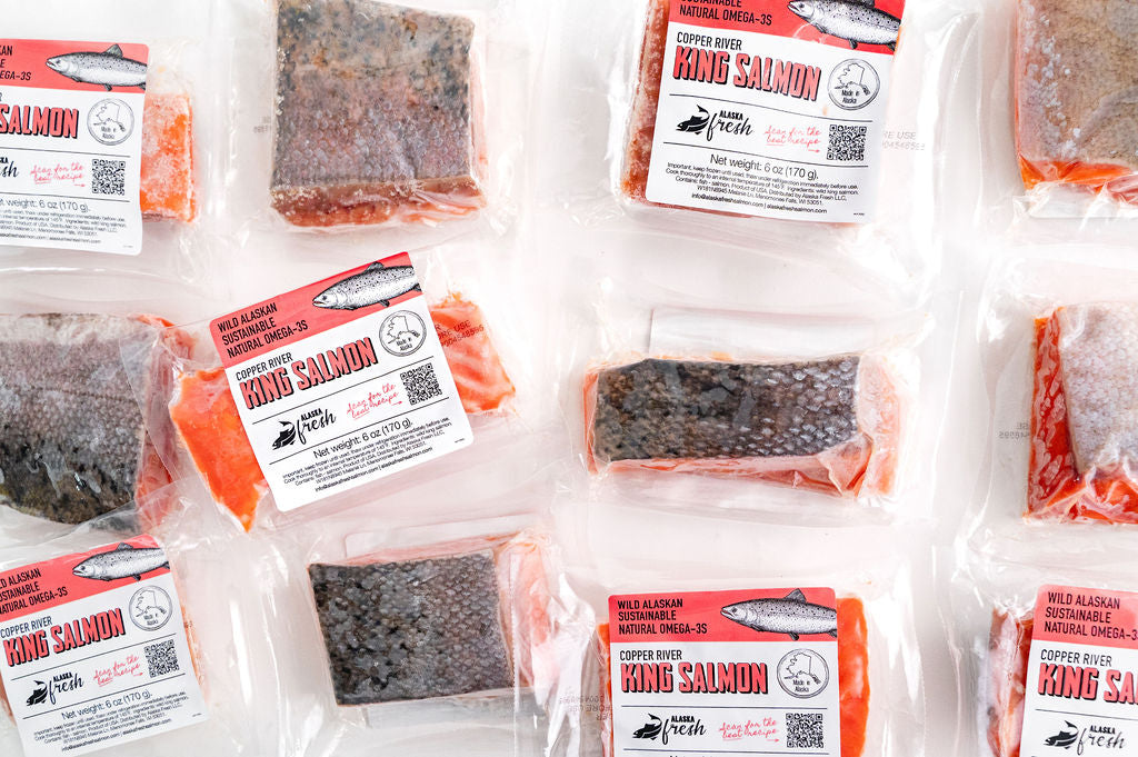Copper River King Salmon Portions