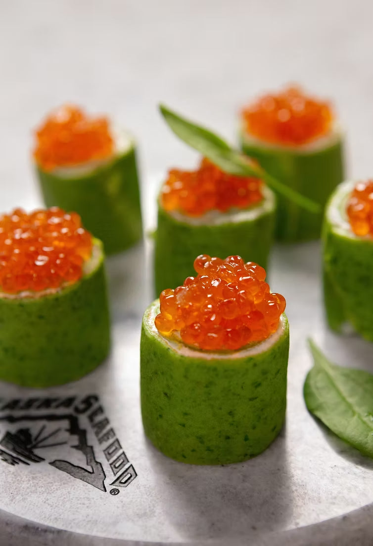 Wholesale Wild Sockeye Salmon Ikura Red Caviar (250g)