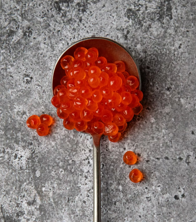 Wholesale Wild Sockeye Salmon Ikura Red Caviar (250g)