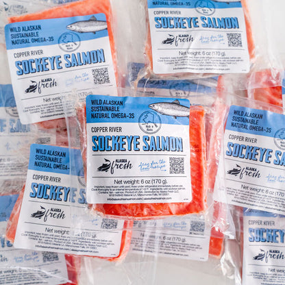 PREORDER 2026 Harvest Copper River Sockeye Salmon Portions