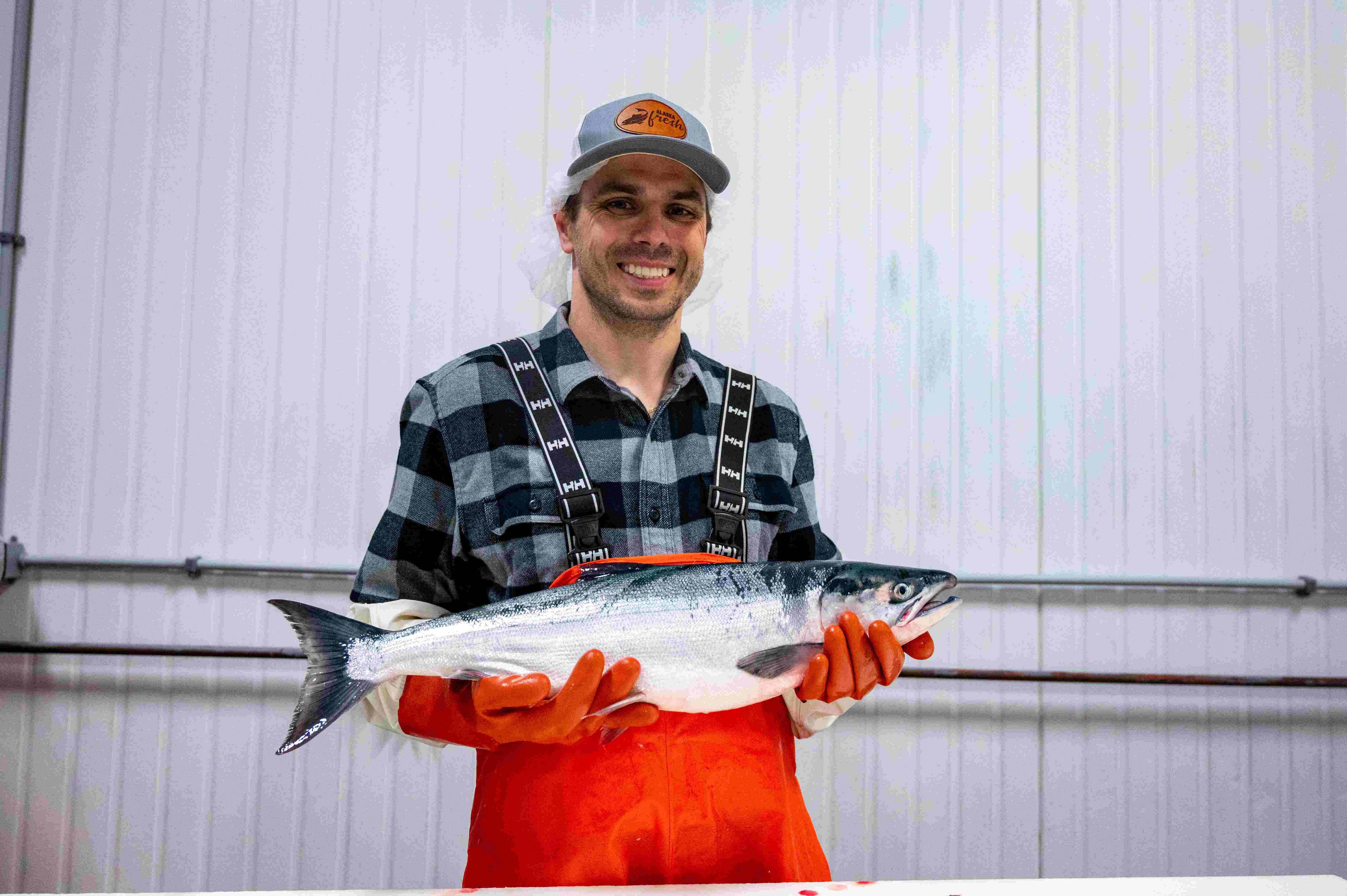 Sides of Copper River Sockeye Salmon (full fillets)