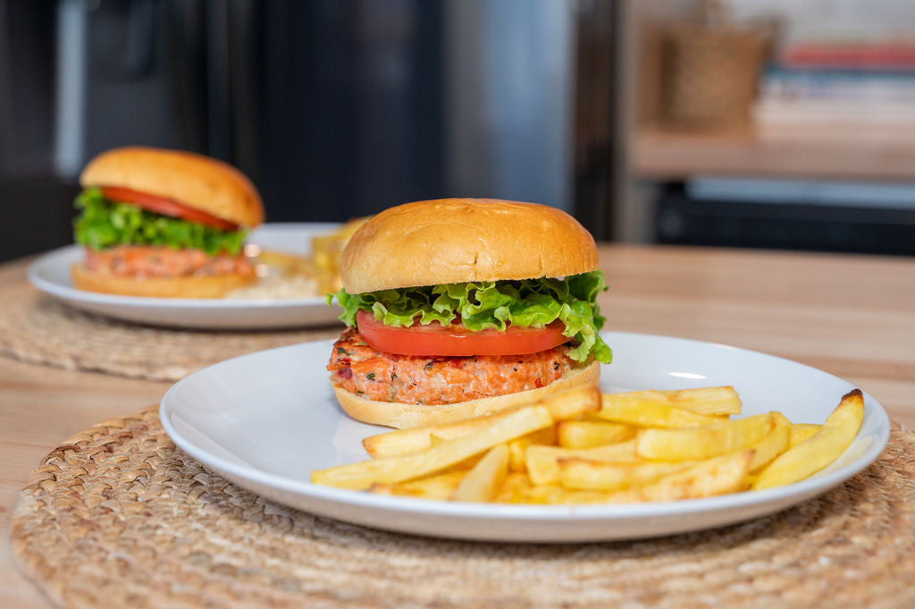 Wild Salmon Burgers - Alaskan Sockeye (8oz)