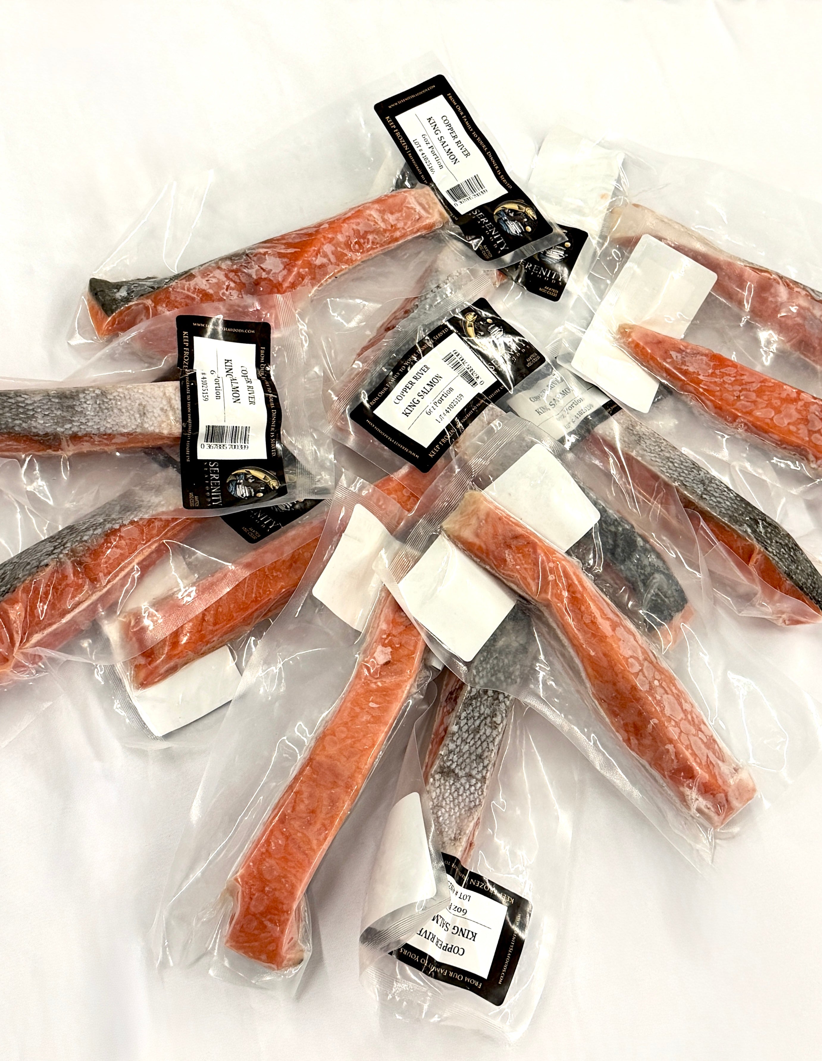 Copper River King Salmon Portions