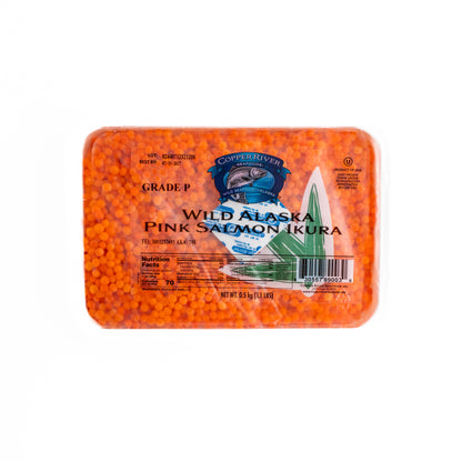 Wild Pink Salmon Ikura Red Caviar (Gorbuscha Kaviar)