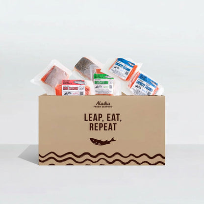 Wild Alaskan Salmon Trio Box