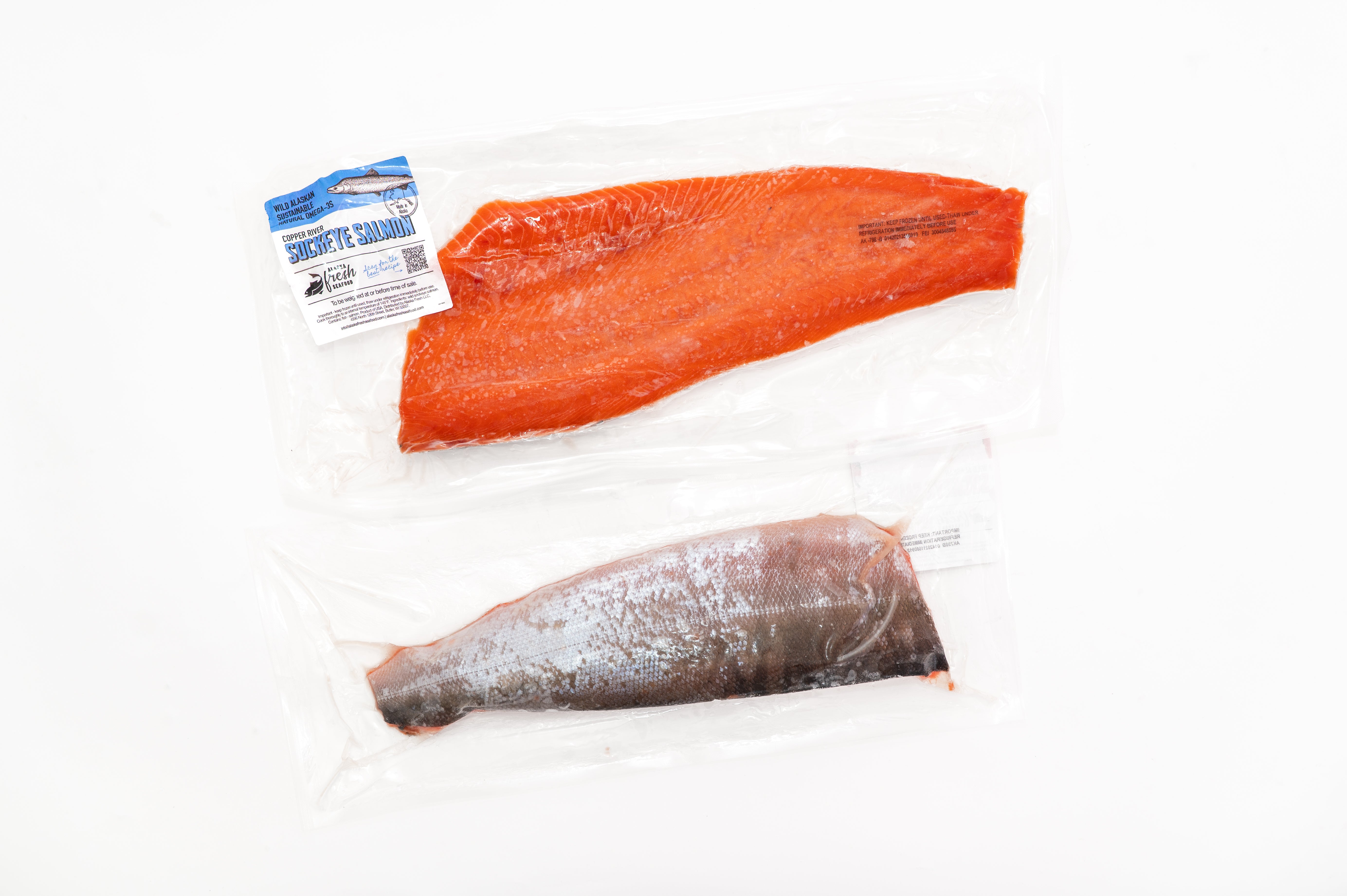Full Fillet - Copper River Sockeye Salmon – Alaska Fresh Seafood