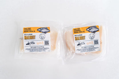 Wild Alaskan Halibut Portions