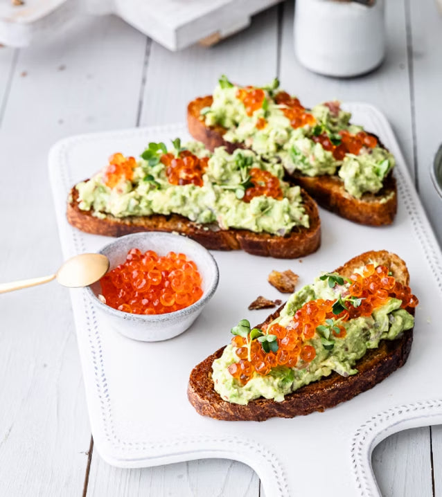 Wholesale Wild Keta Salmon Ikura Red Caviar (250g)