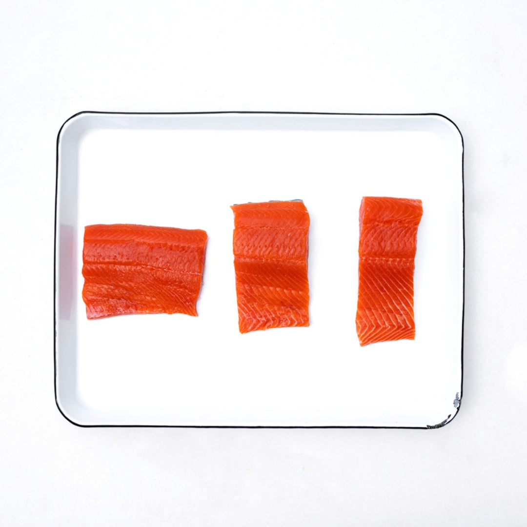 Wild Alaskan Sockeye Salmon Portions