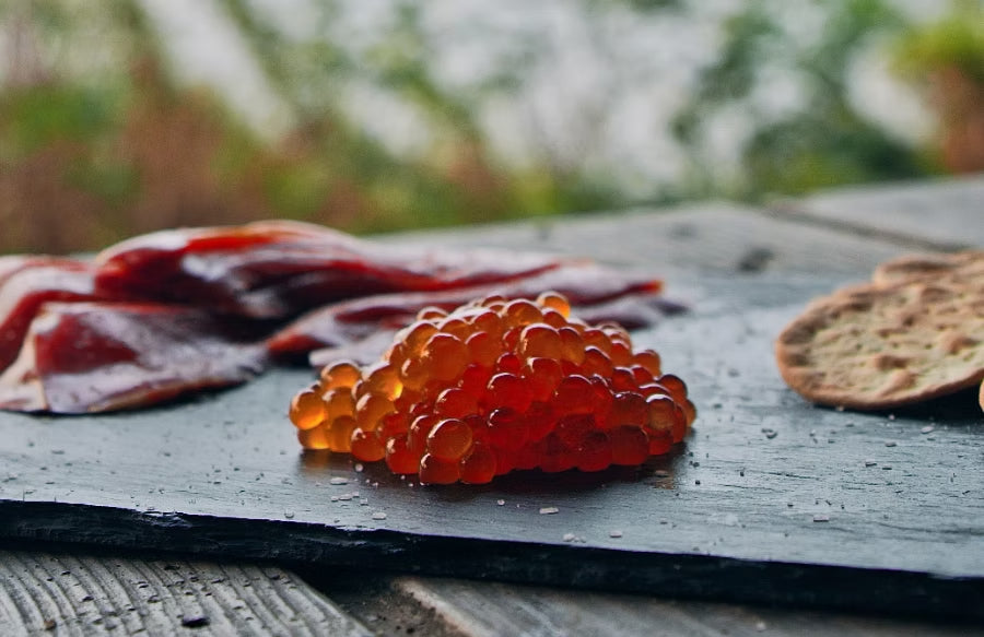 Wholesale Wild Sockeye Salmon Ikura Red Caviar (250g)