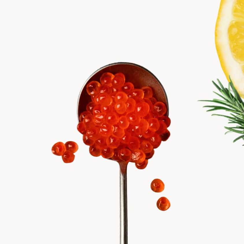 Wild Sockeye Salmon Ikura Red Caviar